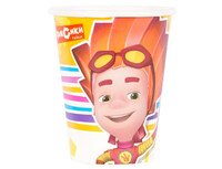 1502-2590 Стакан Фиксики Файер 270мл 8шт/A