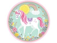 1502-3226 Тарелка Единорог Нежный 23см 8шт/А