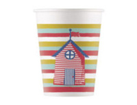 1502-4178 Стакан бум Веселое Мороженое 200мл 8шт/P