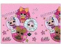 1502-4214 Скатерть п/э Куклы ЛОЛ 1,2х1,8м/P