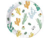 1502-4249 Тарелка ЭКО Кактус 23см 8шт/P