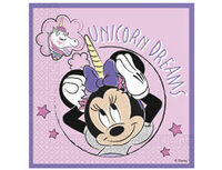1502-4365 Салфетка ЭКО Минни Единорог 33см 20шт/P