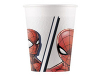 1502-4370 Стакан ЭКО Человек-Паук 200мл 8шт/P