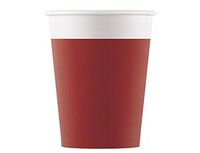 1502-4376 Стакан ЭКО Red 200мл 8шт/P