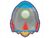 1502-4813 Тарелка фигур Космос Ракета 19см 8шт/А 1502-4813 Тарелка фигур Космос Ракета 19см 8шт/А