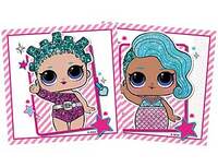 1502-4893 Салфетка ЭКО Куклы ЛОЛ 33см 20шт/P