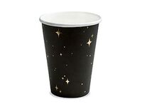 1502-5112 Стакан Black&Gold Искры 260мл 6шт/PD