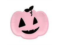 1502-5122 Тарелка фигур HWN BOO Тыква 25см 6шт/PD