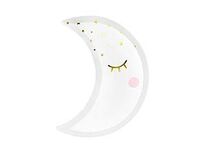 1502-5565 Тарелка Маленький Месяц белый 24см 6штPD