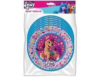 1502-5825 Набор бум тарелок My Little Pony 18см6шт