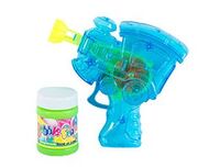 1504-0562 Игрушка с мыл пузырями Паровозик светящG	