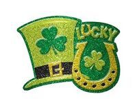 1505-1100 Баннер Святой Патрик Lucky блеск/A