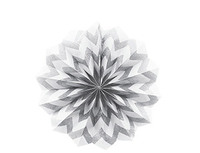 1505-1222 Фант White Горошек-Шеврон блеск 4шт/A	
