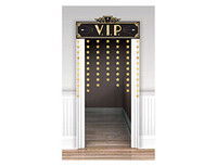 1505-1372 Украшение на дверь VIP Голливуд/А