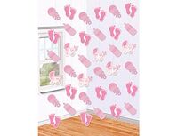 1505-1376 Гирлянда вертик BABY GIRL 2,1м 6шт/A
