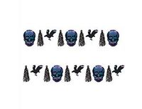 1505-1905 Гирлянда Тассел Череп Ворон 3м/A