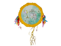 1507-1972 Пиньята С ДР Зайка с лентами складная