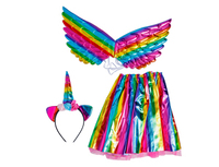 1508-0522 Комплект карнав дет Единорог радужный/G