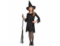 1508-0621 Костюм дет Ведьма черн драный 14-16 летA