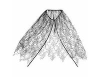 1508-0704 Накидка HWN Паутина черная/G