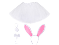 1508-0725 Костюм карнав детский Кролик белый/G