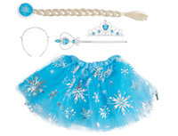 1508-0729 Костюм карнав детский Снежная принцессаG