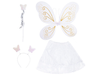 1508-0732 Костюм карнав детский Бабочка белая/G
