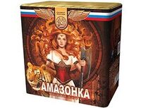 1510-0057 Батарея салютов Амазонка 20 залпов 30сек