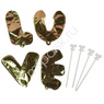 Y Шар самодув Love Gold 16см