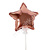 Y Шар самодув Звезда Rose Gold 15см Y Шар самодув Звезда Rose Gold 15см