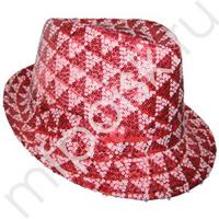WB Шляпа Клубная красно-белая