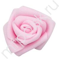 Y Декор свадебный Роза нежно-розовая 3см 10шт