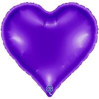 1204-1834 Г Б/РИС СЕРДЦЕ 18" Royal Purple new