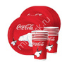 Тарелки бумажные Coca-Cola 23см 6шт