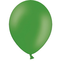 Шар (10''/25 см) Зеленый, пастель, 100 шт.
