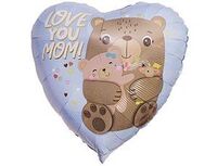 1202-4230 А 18" Мишки Мама и малыш S40