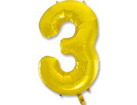 1206-0912 К ЦИФРА 3 14" Gold