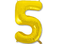 1206-0914 К ЦИФРА 5 14" Gold