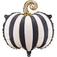 1207-6840 ПД ФИГУРА Полосатая Тыква Cream-Black
