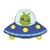 1207-7057 Ф ФИГУРА Инопланетянин 1207-7057 Ф ФИГУРА Инопланетянин