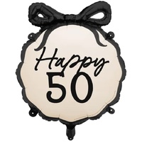 1202-4425 ПД 18" ШАР с бантом HAPPY 50