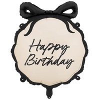 1202-4422 ПД 18" ШАР с бантом HAPPY BIRTHDAY
