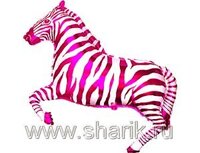 1206-0119 Ф М/ФИГУРА/3 Зебра малиновая(FM)