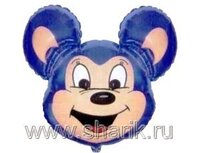 1206-0135 Ф М/ФИГУРА/3 Майти Маус синий(FM)