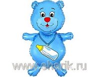 1206-0275 Ф М/ФИГУРА/3 Медвежонок мальчик/FM