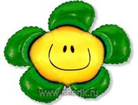 1206-0412 Ф М/ФИГУРА/3 Цветок зеленый/FM