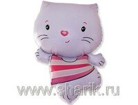 1206-0464 Ф М/ФИГУРА/3 Котенок розовый/FM