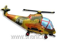 1206-0555 Ф М/ФИГУРА/3 Вертолет милитари/FM