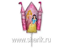 1206-0625 Ф М/ФИГУРА/3 Принцессы и Замок розов/FM