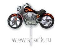 1206-0626 Ф М/ФИГУРА/3 Мотоцикл черный/FM